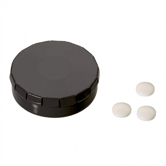 RAPIDE 4J - BOÎTE BONBONS MENTHE PERSONNALISABLE 'CLIC CLAC EUROPE'  - noir
