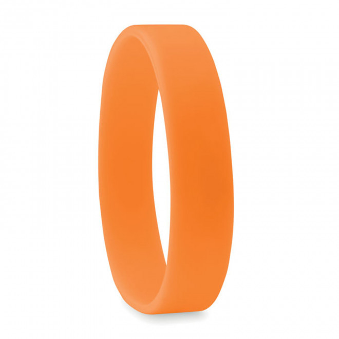 RAPIDE 4J - BRACELET PERSONNALISABLE SILICONE 'FESTIVAL' - orange