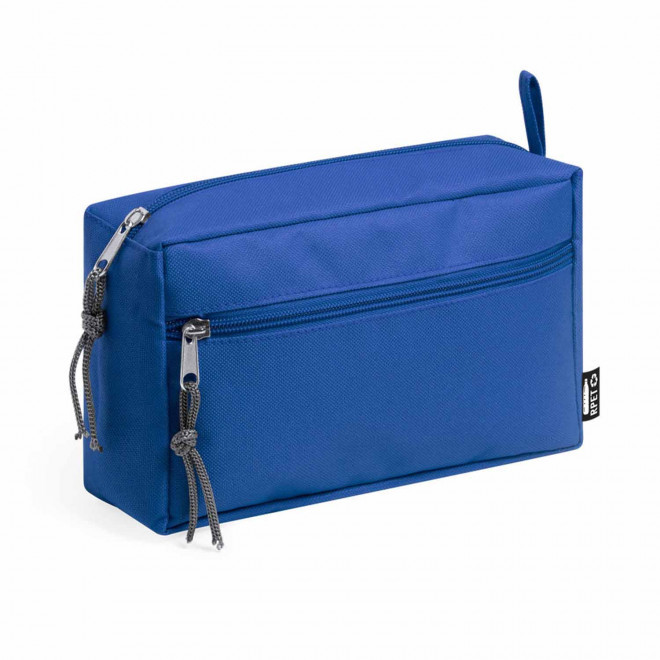 TROUSSE MULTIFONCTIONS PERSONNALISABLE EN RPET 'BELSY' - bleu