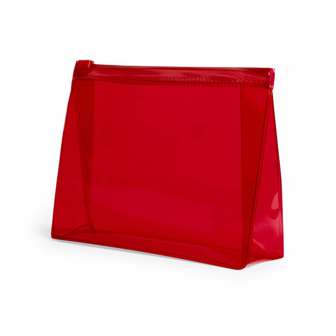TROUSSE DE TOILETTE PERSONNALISABLE 'KAPPO' - rouge
