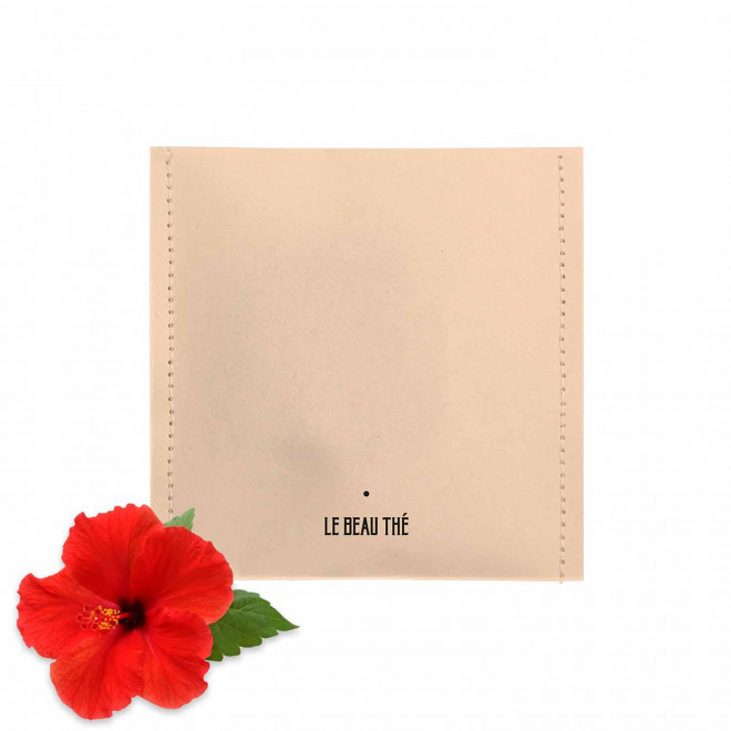 SACHET DE THE PERSONNALISABLE LE BEAU THE 'YUNN' - beige