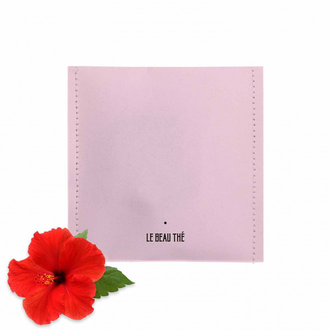 SACHET DE THE PERSONNALISABLE LE BEAU THE 'YUNN' - lilas