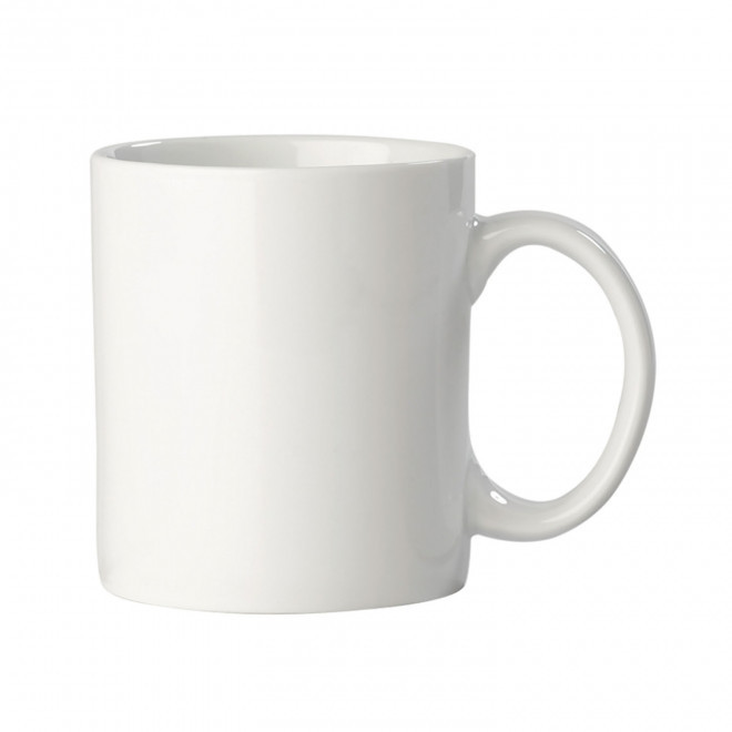 RAPIDE 4J - MUG PERSONNALISABLE EN SUBLIMATION BORD A BORD 'NEA' - blanc