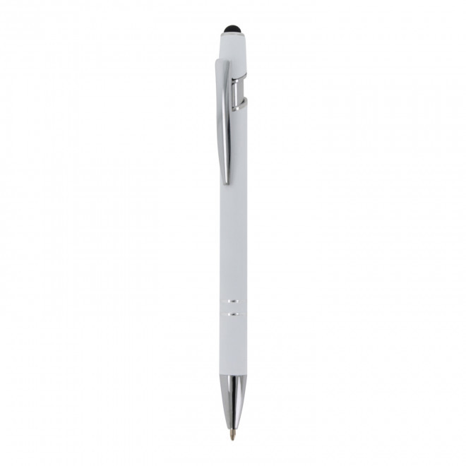 RAPIDE 4J - STYLO PERSONNALISABLE BILLE EN METAL 'PRINCY' - blanc
