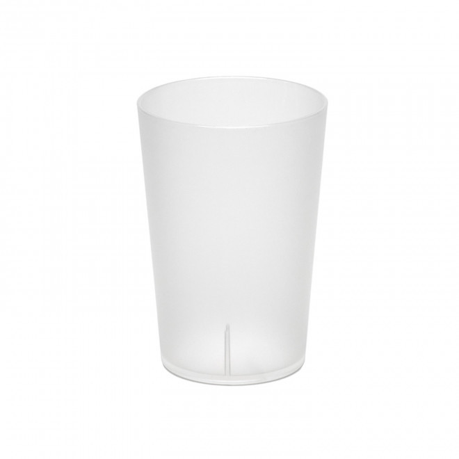 GOBELET SHOOTER MIE 5CL PERSONNALISABLE 'CUPO QUADRI' - transparent givré