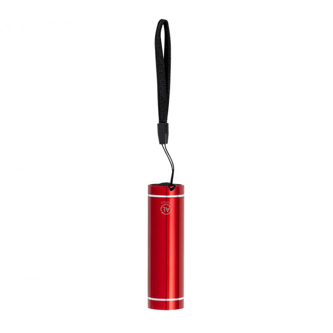 LAMPE DE POCHE PERSONNALISABLE 'FLARO RECYCLE' - rouge