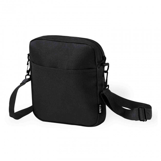 BANDOULIERE RPET PERSONNALISABLE 'ALTOP' - noir