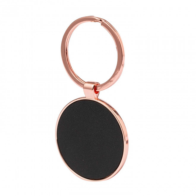 PORTE CLE PERSONNALISABLE EN METAL 'ZALIM' - rond