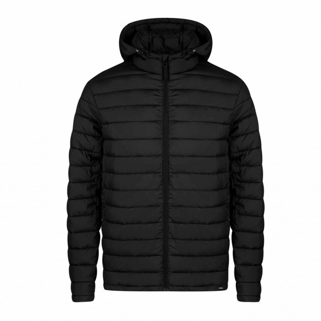 VESTE A CAPUCHE RPET PERSONNALISABLE 'SANBEL' - noir