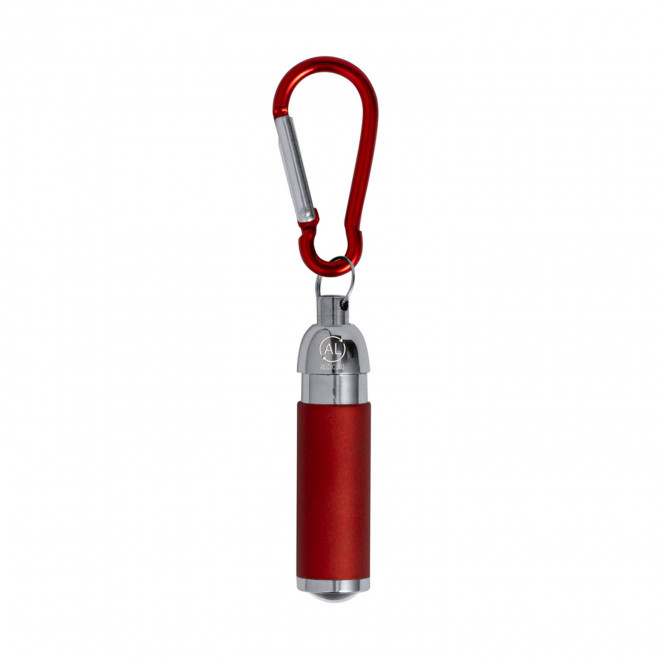 PORTE-CLE LAMPE PERSONNALISABLE 'LOWY' - rouge