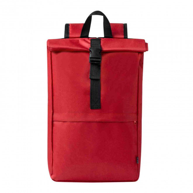 SAC A DOS PERSONNALISABLE 'STEGA' - rouge