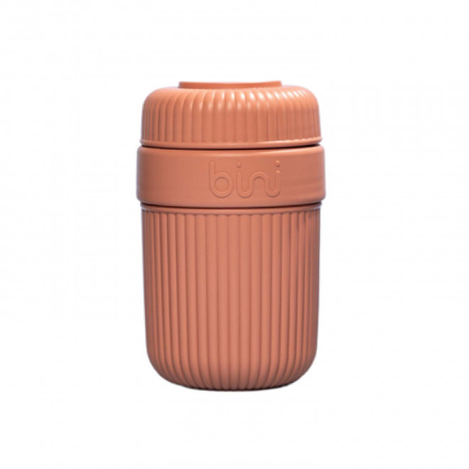 MUG BIOSOURCE MIF 350ML PERSONNALISABLE 'BINIMUG' - pale blush pink