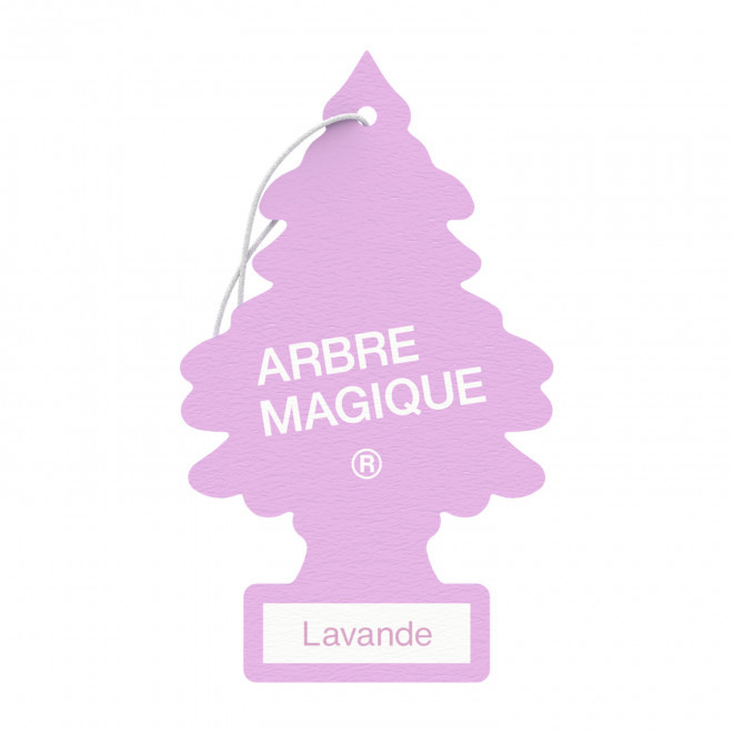 DESODORISANT ARBRE MAGIQUE PERSONNALISABLE 'SAPIN' - lavande