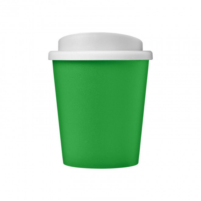 GOBELET ISOTHERME PERSONNALISABLE AMERICANO® 'IBON MINI' - vert/blanc