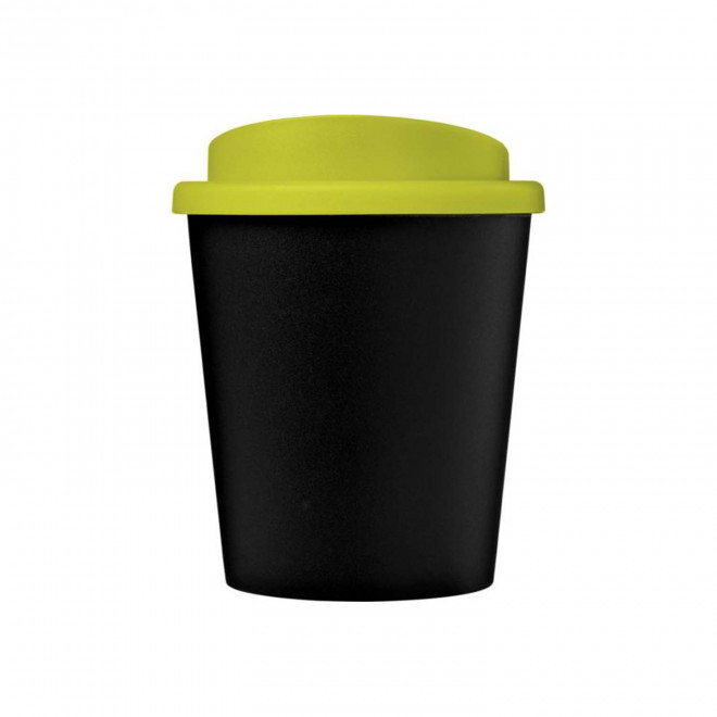 GOBELET ISOTHERME PERSONNALISABLE AMERICANO® 'IBON MINI' - noir/vert