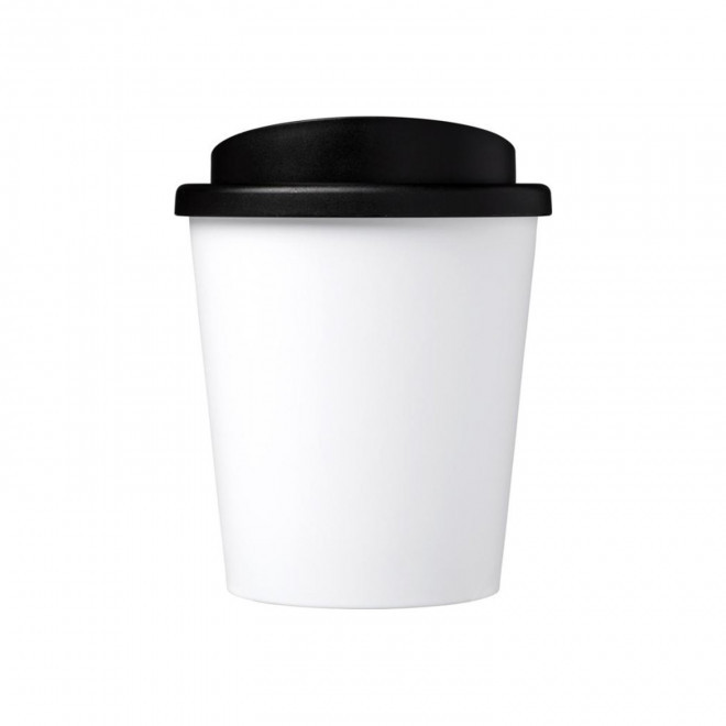 GOBELET ISOTHERME PERSONNALISABLE AMERICANO® 'IBON MINI' - blanc/noir