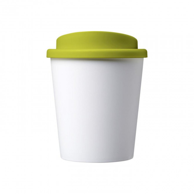 GOBELET ISOTHERME PERSONNALISABLE AMERICANO® 'IBON MINI' - blanc/lime