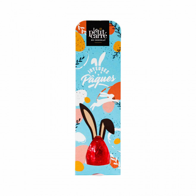 CARTE PERSONNALISABLE AVEC OEUF 'OSTERN' - noir