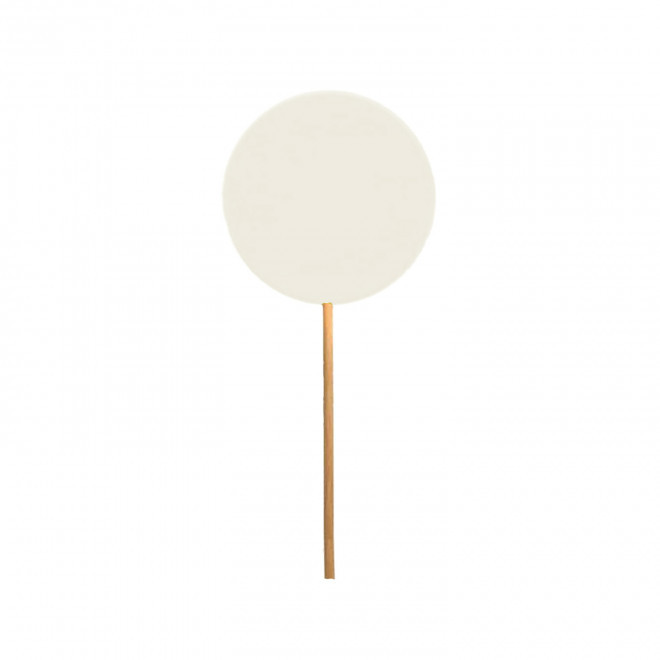 SUCETTE PLATE PERSONNALISABLE 'SUCREATE' - blanc