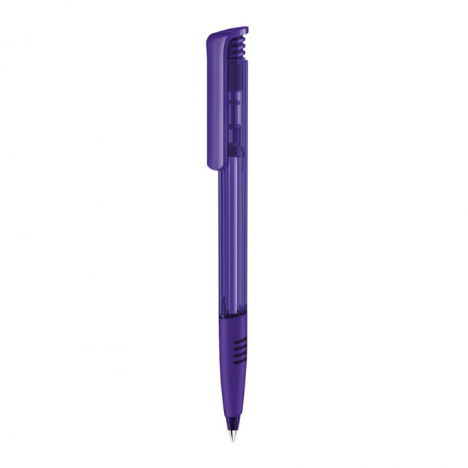 STYLO PERSONNALISÉ SENATOR® 'SUPER HIT GRIP CLEAR' - violet