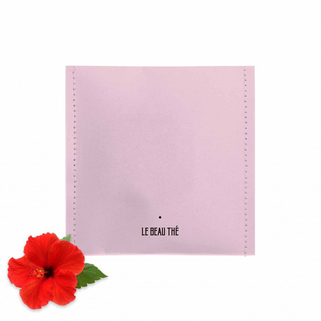 POCHETTE DE 5 SACHETS DE THE PERSONNALISABLE 'YUNN' - lilas