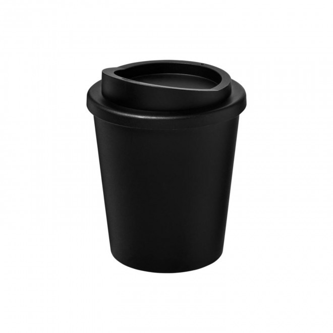 GOBELET AMERICANO® PERSONNALISABLE 'IBON RECYCLE MINI' - noir