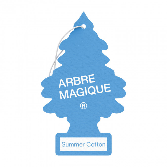 DESODORISANT ARBRE MAGIQUE PERSONNALISABLE 'SAPIN' - summer coton