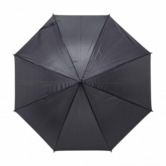 PARAPLUIE DROIT PERSONNALISABLE 'CAMELIA' - noir