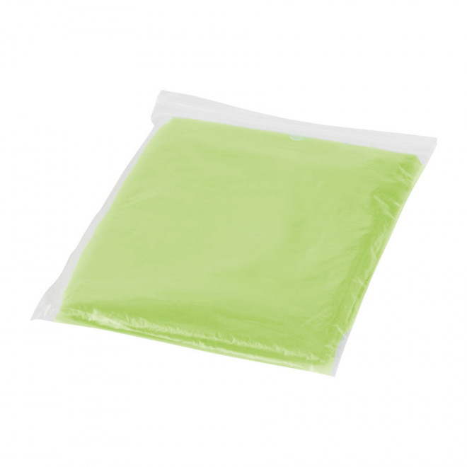 PONCHO PUBLICITAIRE TRANSPARENT 'HIGHLAND' - vert