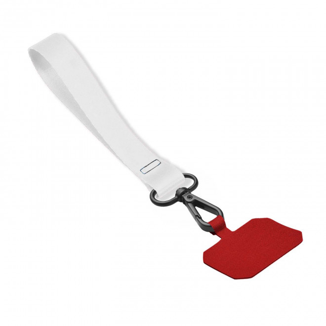 LANIERE POUR TELEPHONE PERSONNALISABLE 'BASICLAN MINI SUBLI' - rouge