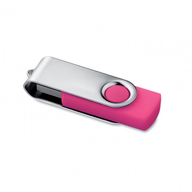 EXPRESS 72H - CLÉ USB PERSONNALISÉE 'TWISTER' 4GO - fuchsia