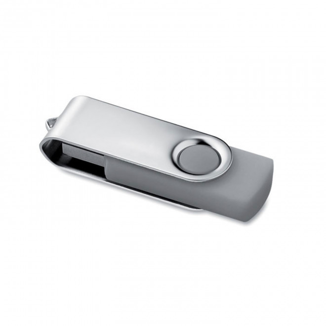 EXPRESS 72H - CLÉ USB PERSONNALISÉE 'TWISTER' 4GO - gris