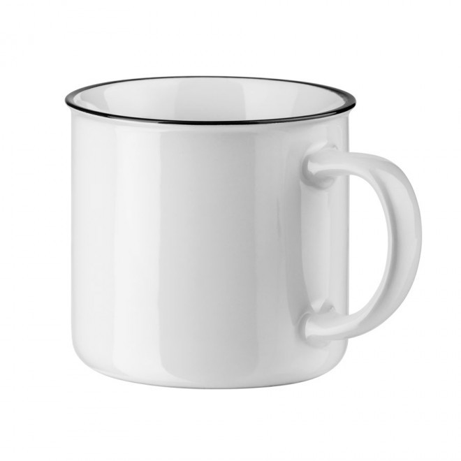 MUG PERSONNALISÉ EN CÉRAMIQUE 'SKYBURY' - blanc