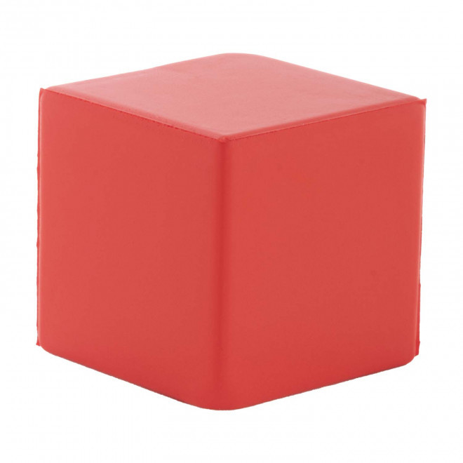 CUBE ANTI-STRESS PUBLICITAIRE 'KODO' - rouge