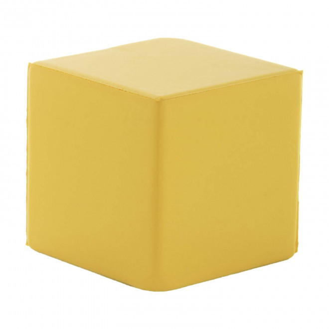 CUBE ANTI-STRESS PUBLICITAIRE 'KODO' - jaune