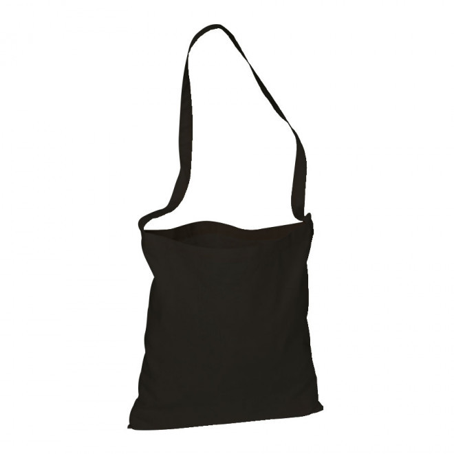 TOTE BAG PUBLICITAIRE BANDOULIÈRE 'PUERTO' NOIR - noir