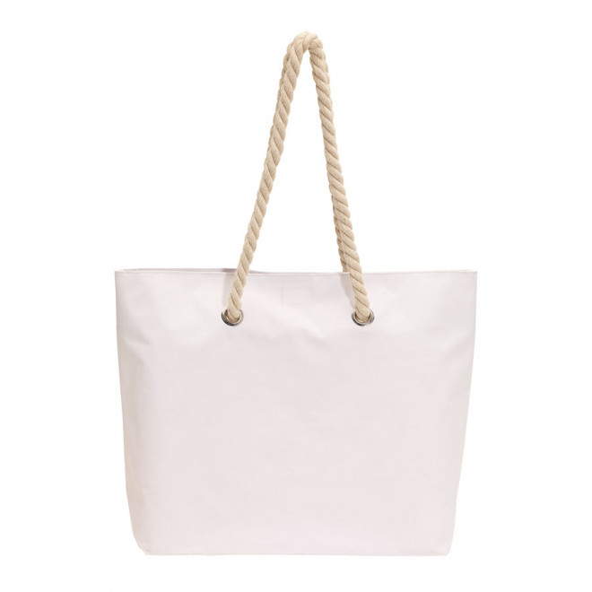 SAC DE PLAGE PUBLICITAIRE 'IBIZA' - blanc