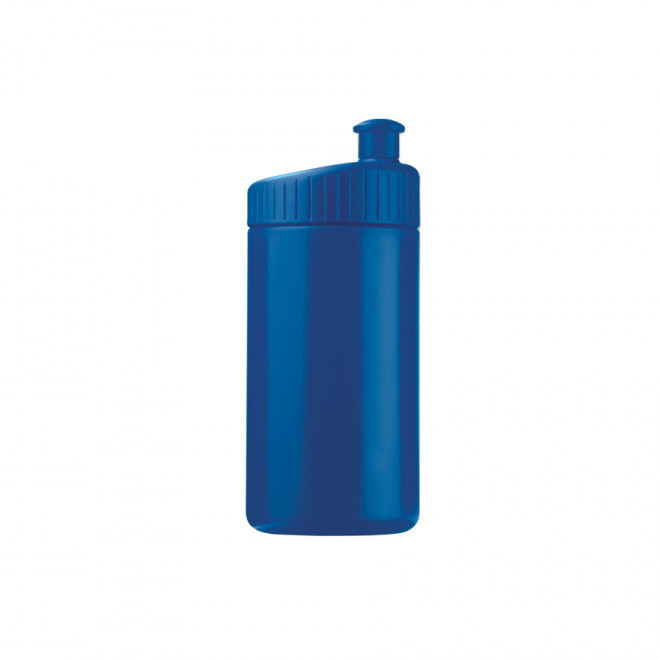 GOURDE DE SPORT PUBLICITAIRE 500ML OPAQUE COLORE 'TRAIL' - bleu