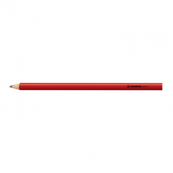 CRAYON CHARPENTIER PERSONNALISABLE 'CHARPOPRO' - carmine red