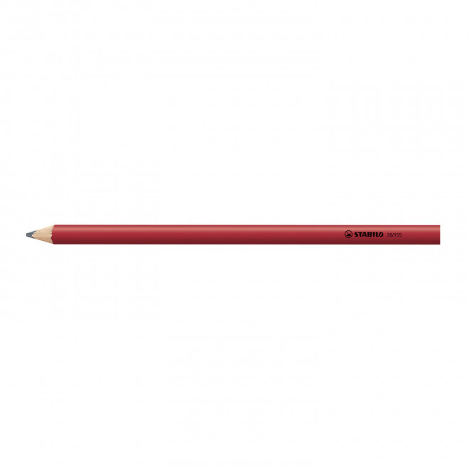 CRAYON CHARPENTIER PERSONNALISABLE 'CHARPOPRO' - deep red