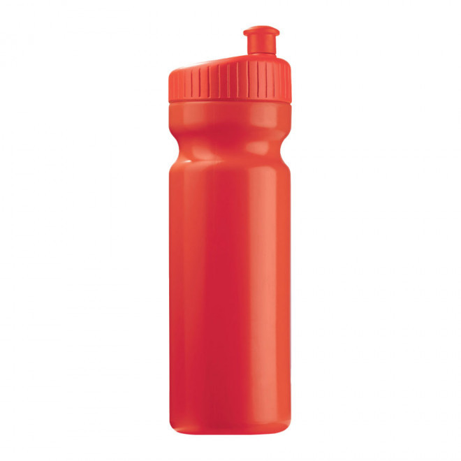 GOURDE DE SPORT PERSONNALISÉE 750ML OPAQUE COLORE 'TRAIL' - rouge