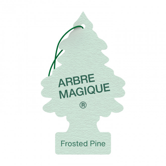 DESODORISANT ARBRE MAGIQUE PERSONNALISABLE 'SAPIN' - pin givré