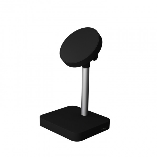 SUPPORT TELEPHONE MAGSAFE 22W PERSONNALISABLE 'TREPO' - noir