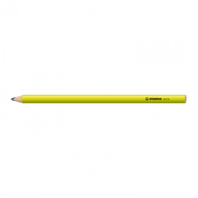 CRAYON CHARPENTIER MAGNET PERSONNALISABLE 'CHARPOPRO MAGNETIC' - jaune néon