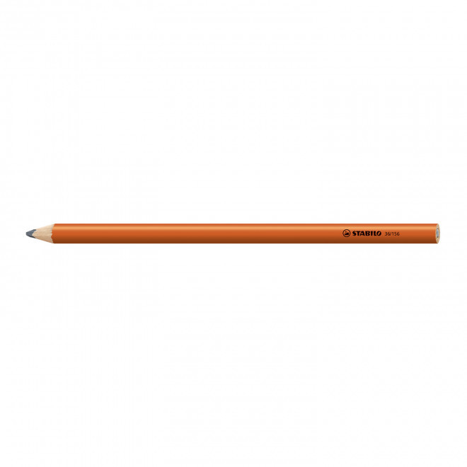 CRAYON CHARPENTIER MAGNET PERSONNALISABLE 'CHARPOPRO MAGNETIC' - orange foncé
