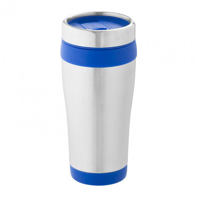 RAPIDE 4J - MUG ISOTHERME PERSONNALISABLE 'PYRENEES RECYCLE' - bleu