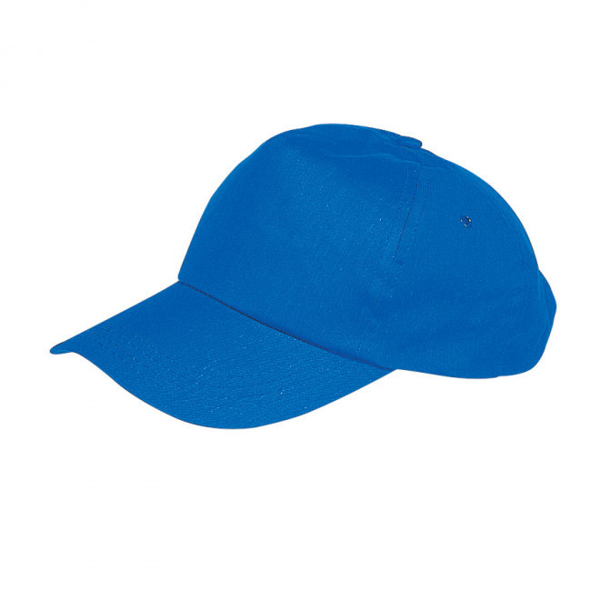 CASQUETTE PUBLICITAIRE 5 PANS 'ANTO' 165 GR/M² - bleu royal