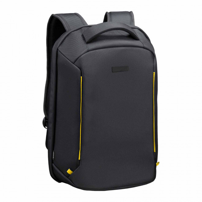 SAC A DOS PERSONNALISABLE POUR ORDINATEUR 17" 'CAMINO DESIGN' - jaune