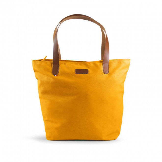 SAC CABAS PERSONNALISABLE COTON BIOLOGIQUE MIF 'GAVOTTE' - jaune