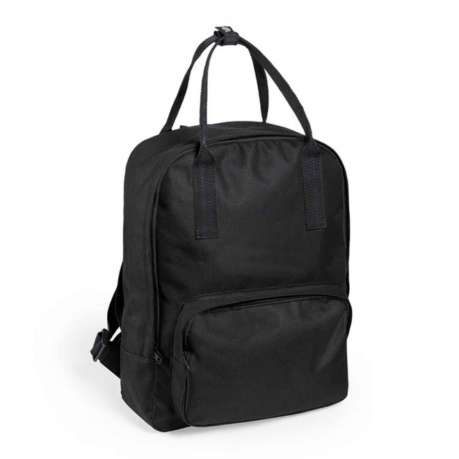 SAC A DOS PERSONNALISABLE 'REKYAV' - noir